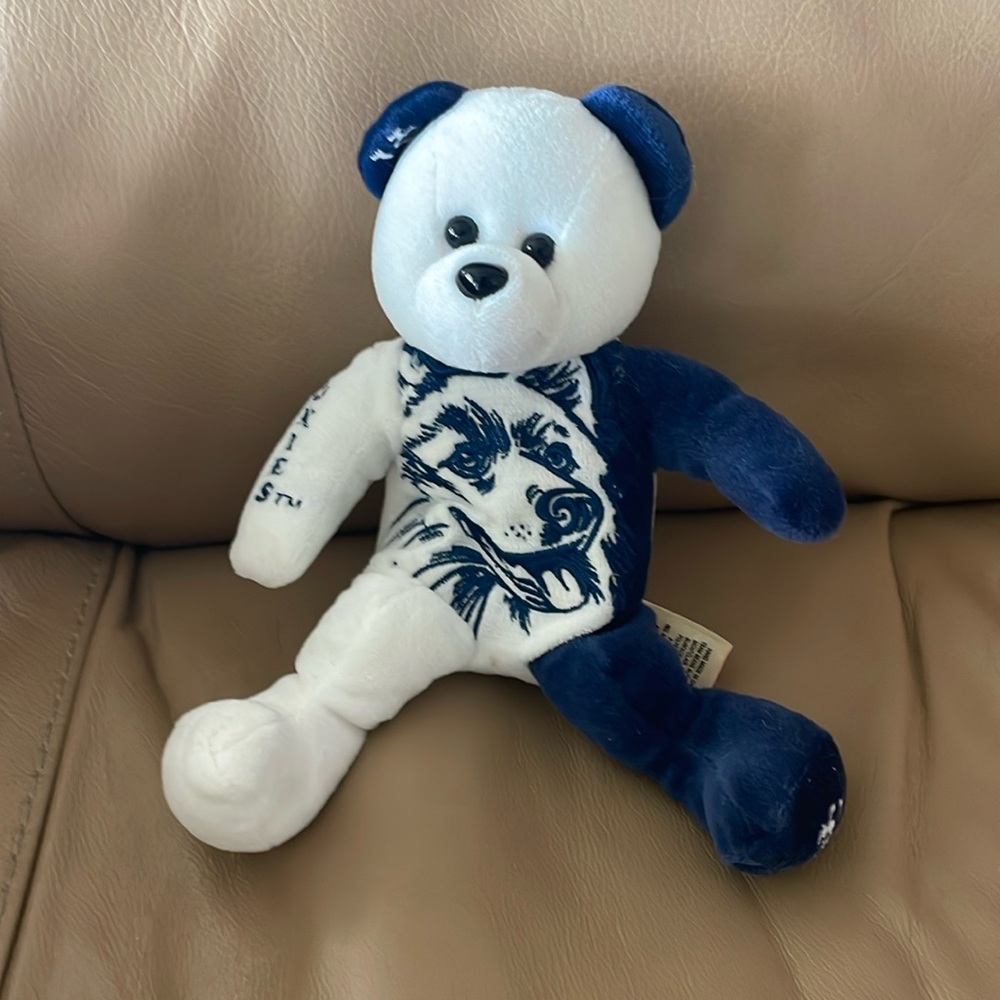 UConn Huskies stuffed bear